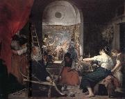 Diego Velazquez The Tapestry-Weavers oil painting artist